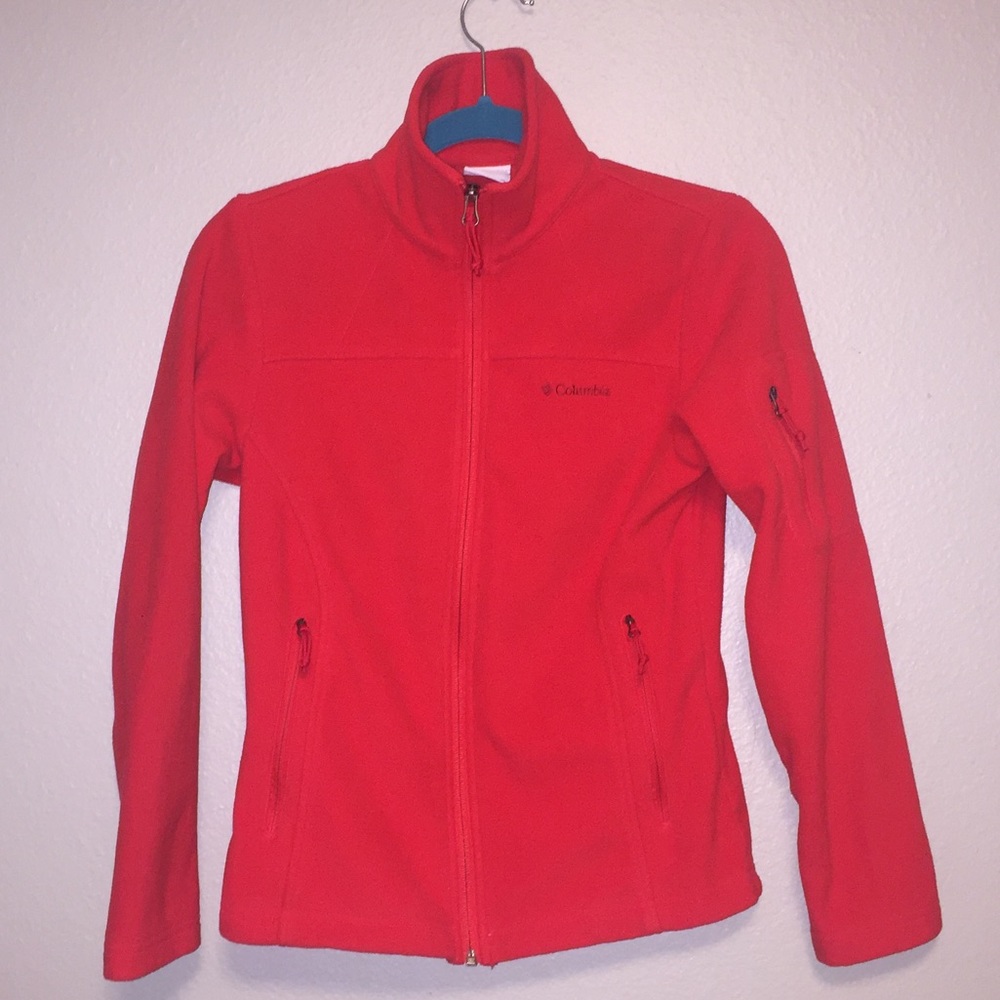 Columbia fleece zip up!